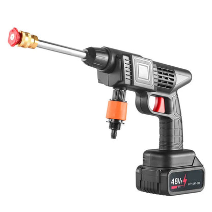 48V Cordless Portable Pressure Washer Gun with Dual Batteries & Carry Case