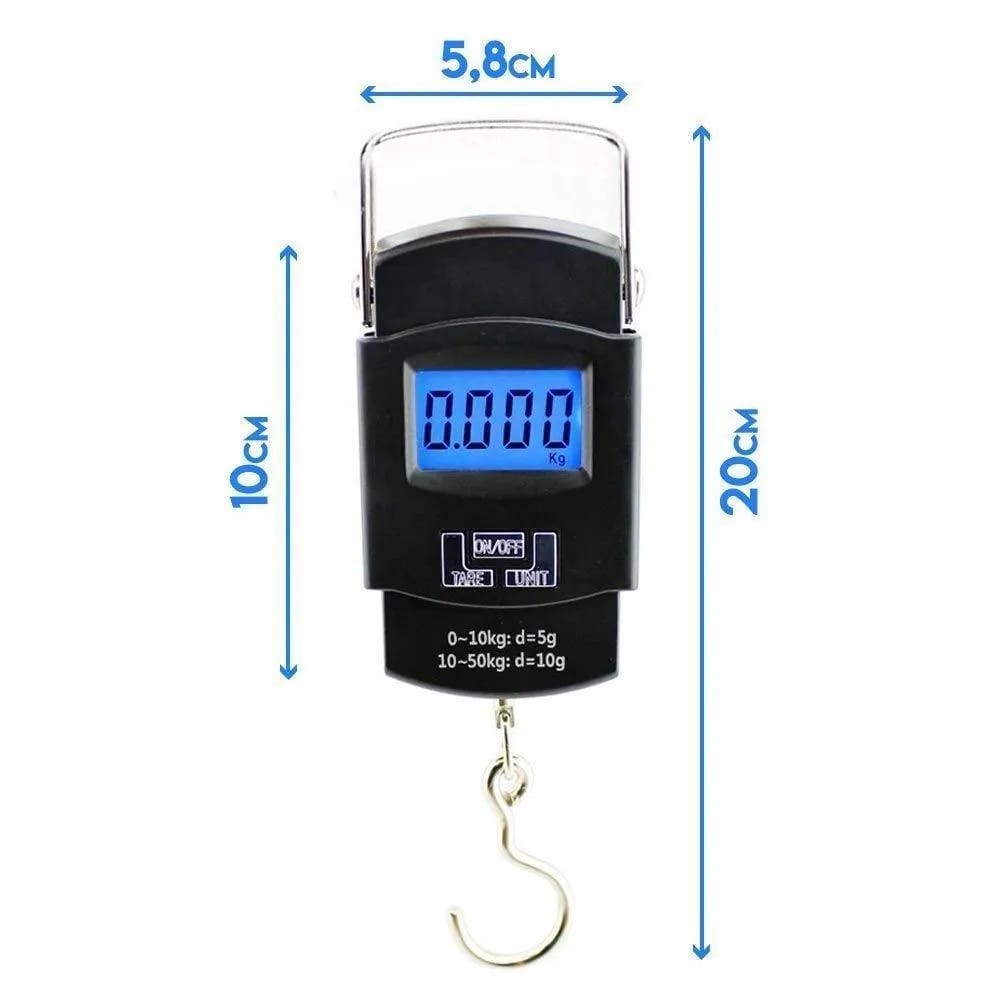 Portable Digital Kitchen Scale With 50kg Capacity And LCD Display Rs 693