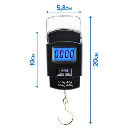 Portable Digital Kitchen Scale With 50kg Capacity And LCD Display Rs 693