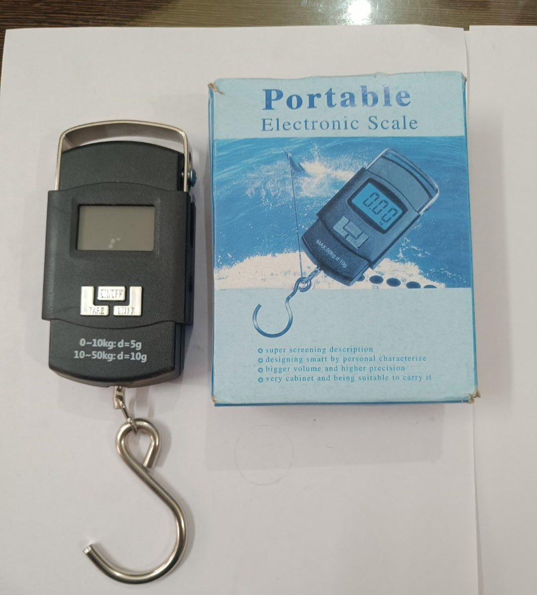 Portable Digital Kitchen Scale With 50kg Capacity And LCD Display Rs 693