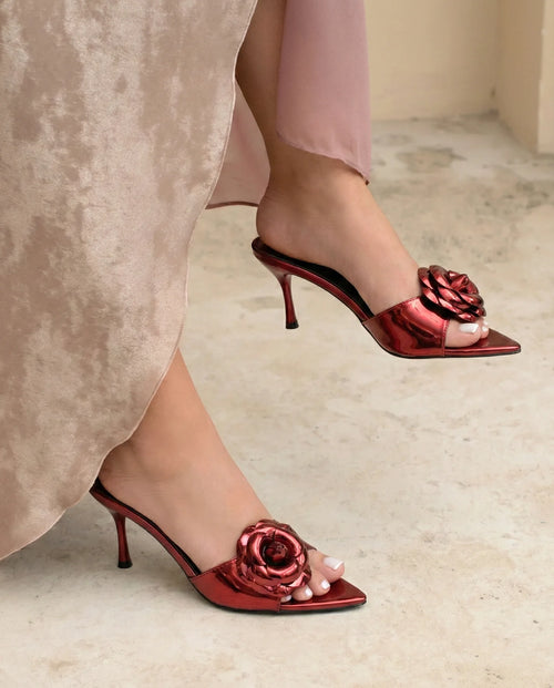 Glamour in Full Bloom imported sliiper For Womens